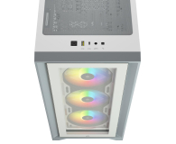 CORSAIR Obudowa iCUE 4000X RGB TG Mid Tower Biala CC-9011205-WW - 591825 - zdjęcie 3